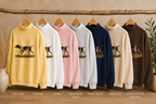 Pointer Dog Mockneck - Shown in all seven colors
