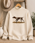 Pointer Dog Mockneck - Apricot