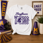 Mayflower Pennant youth tee in White