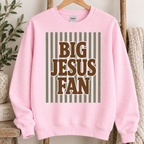 Light Pink Big Jesus Fan sweatshirt