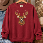 Crimson Deer Comfort Colors sweatshirt