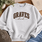 Graves Church Gildan Softstyle sweatshirt - Ash