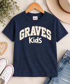 Graves Kids Youth T-Shirt - Azalea