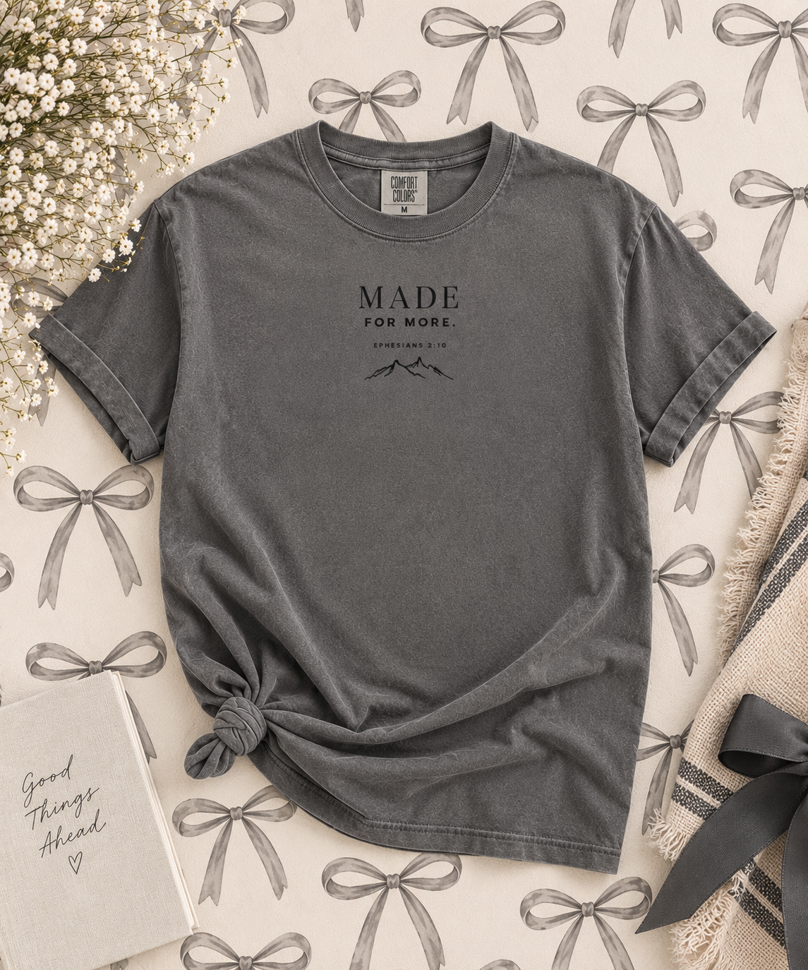Comfort Colors Made for More T-shirt in Graphite