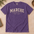 Marche Community Comfort Colors tee in Grape