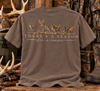 There's a Season for a Reason Gildan Tee - Cocoa Mist