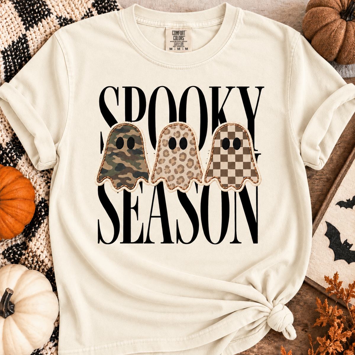 Spooky Season Comfort Colors Tee - Ivory