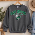 Vintage Oak Grove Gildan Sweatshirt in Charcoal