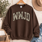 WWJD sweatshirt Dark Chocolate