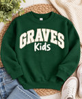 Youth Graves Kids Sweatshirt - Forest Green