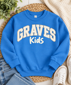 Youth Graves Kids Sweatshirt - Royal